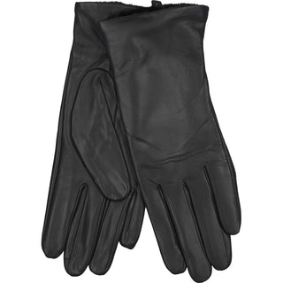 Lammeskinds handsker i Sort