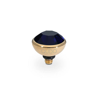 Top BOTTONE 10mm - GULD / Dark Indigo