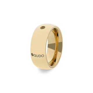 Bred basis ring - GULD