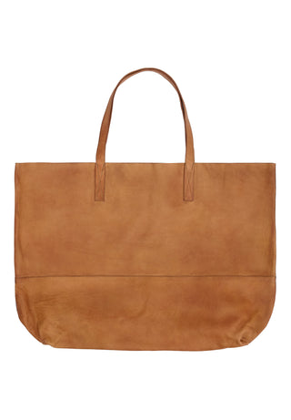 ORCHID big shopper bag - Cognac