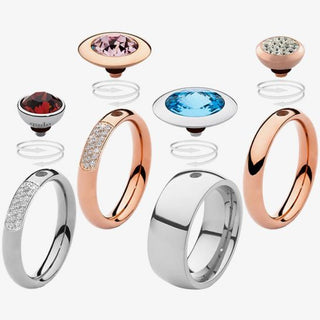 Top GHIARE 5mm - SØLV / Indicolite