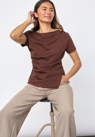 VEDA Top - Chocolate