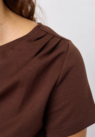 VEDA Top - Chocolate