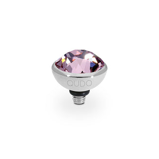 Top BOTTONE 10mm - SØLV / Light Amethyst