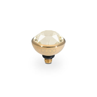 Top BOTTONE 10mm - GULD / Cr. Linen Ignite