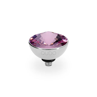 Top BOTTONE 11,5mm - SØLV / Light Amethyst