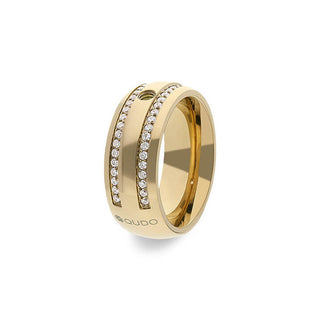 Bred basis LECCE ring - GULD