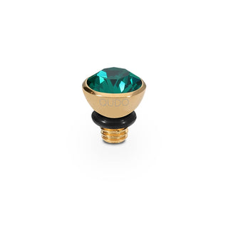 Top BOTTONE 5mm - GULD / Emerald