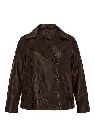 Kort SKIND TRENCH COAT - Espresso Brown