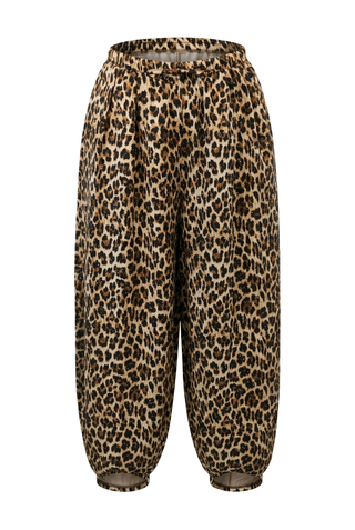 SPARKLING PANT LEO - Leopard