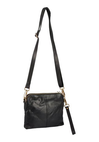ORCHID crossbody clutch - Black