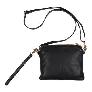 ORCHID crossbody clutch - Black