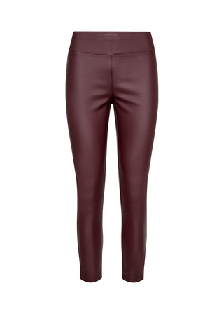 PAM coated legging i vinrød