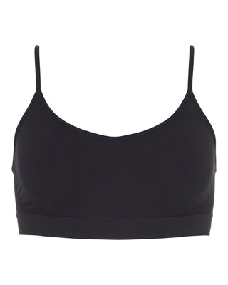 ASTA SPAGHETTI BRA - Black