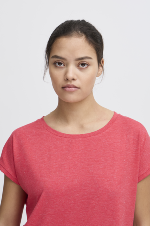 REBEL T-Shirt Geranium