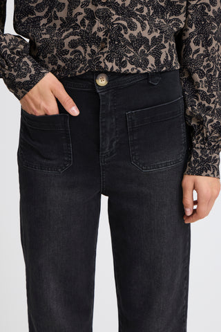 ELOI Jeans i Black Washed denim