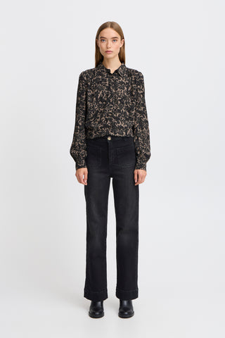 ELOI Jeans i Black Washed denim