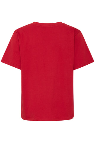 PALMER LOOSE T-shirt - Red Dahlia