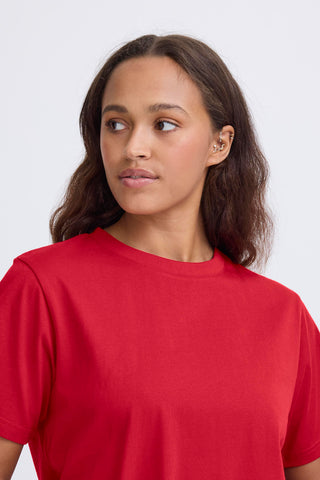PALMER LOOSE T-shirt - Red Dahlia