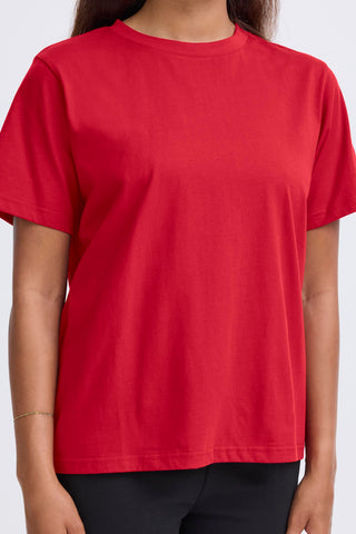 PALMER LOOSE T-shirt - Red Dahlia