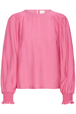 WILMA Bluse i pink