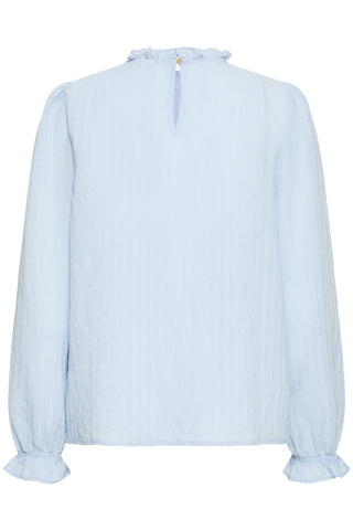 Sassy bluse i farven Cashmere Blue