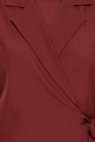 DORTHEA Blazer med bindebånd