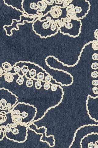 PAULIA nederdel med broderi