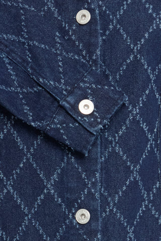 ANGELS denim kjole med flotte detaljer