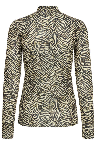 LAVA bluse i Graphic Animal print