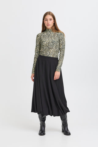 LAVA bluse i Graphic Animal print