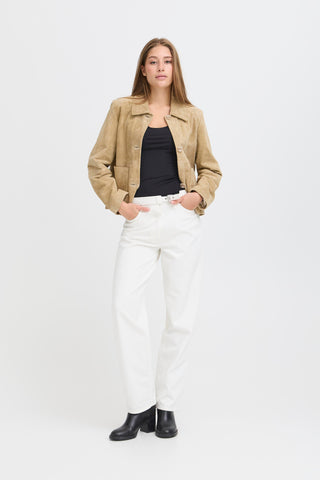 BALA DENIM bukser i hvid