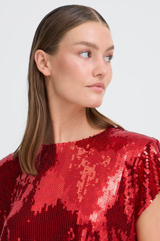 MOLLIA paillet bluse