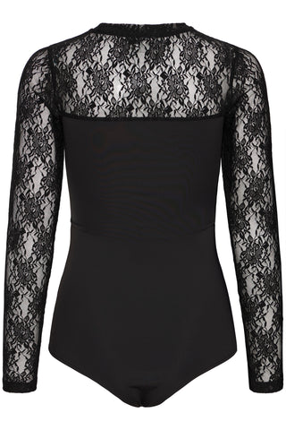 BAKONI bodystocking med blonder