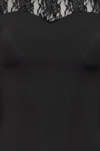 BAKONI bodystocking med blonder