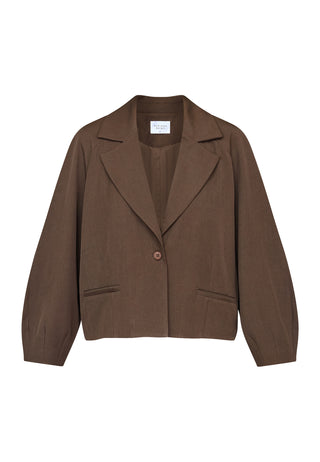 GAKI Blazer Jakke - Dark Choco
