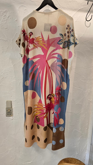 B1392 PARROT Dress