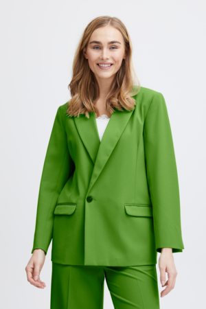 MILENA Blazer i Lime