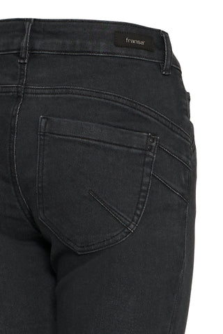 VILJA JEANS i True Black