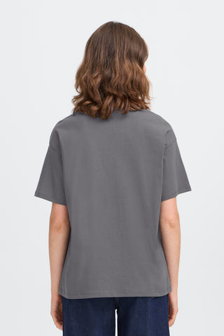 HAISLEY T-shirt Grey Metal