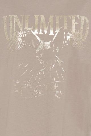 HAISLEY T-shirt Moon Rock Metal