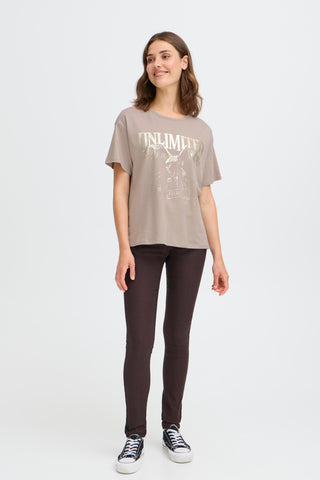 HAISLEY T-shirt Moon Rock Metal