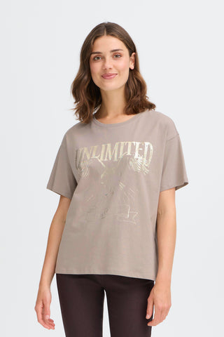 HAISLEY T-shirt Moon Rock Metal