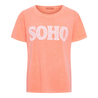 BELINA Tee - Orange Fluo