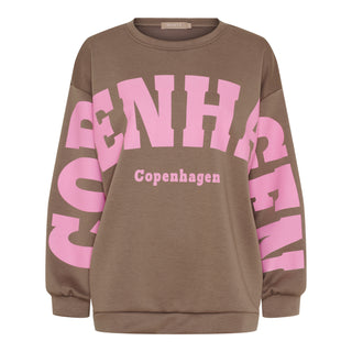 HIBISCUS Sweatshirt - Fango