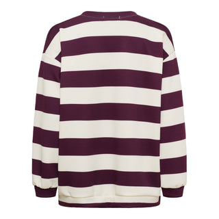 NERINA Sweatshirt - Bordeaux / Pink
