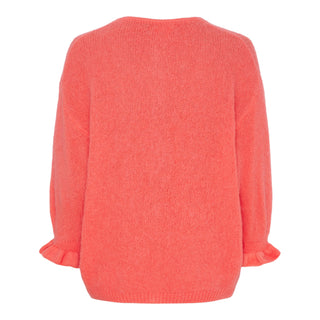 JULIANA KNIT Cardigan - Corallo