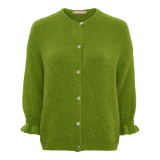 JULIANA KNIT Cardigan - Grass