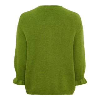 JULIANA KNIT Cardigan - Grass