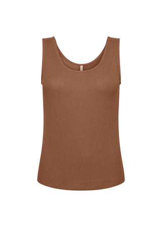 DELIA 3 Top - Toffee